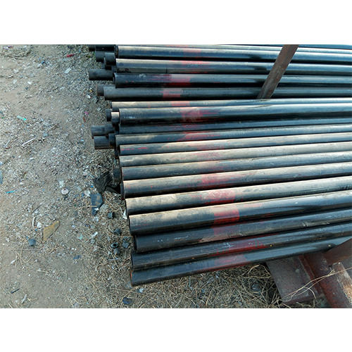 Black Color Round Shape Ms Round Black Pipes