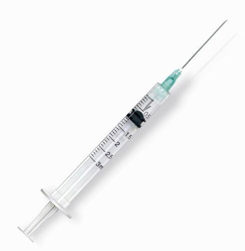 Natural Rubber Non-Toxic Pharmaceutical-Grade 3ml Disposable Syringes