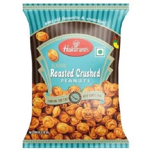 Pack Of 28 Gram Tasty And Crunchy Haldiram Roasted Crushed Peanuts