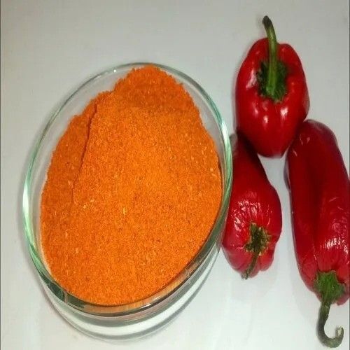 Yellow Rich In Taste Healthy And Dried Soft Blended Organic Natural Deep Red Chilli Spicy Paprika Powder