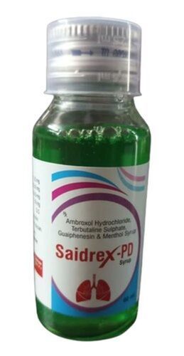 Terbutaline Ambroxol Hydrochloride Cough Syrup Saidrex Pd Syrup 60ml