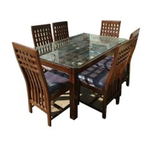 Termite Resistant Beautiful Design Wooden Dining Table 