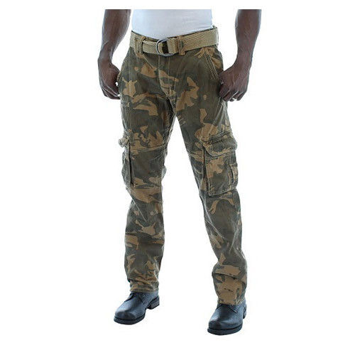 Buy CHROES® Men's BDU Casual Military Pants, Tactical Wild Army Combat ACU  Rip Stop Camo Cargo Work Pants Trousers with 8 Pockets |Water Spray Camo |L  at Amazon.in