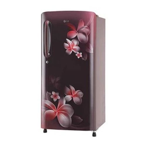 190 Liter Capacity 3 Star Smart Inverter Compressor Lg Maroon Single Door Refrigerator