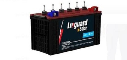 सिल्वर 40Ah 12V एसिड और लेड सोलर पावर लिवगार्ड ट्यूबलर बैटरी