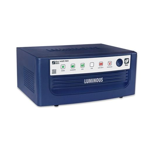 Blue 50 Hertz Plastic Body Portable Electrical Smart Inverter For Power Supply