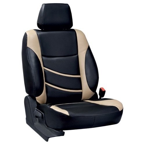 Black and brown store seat covers