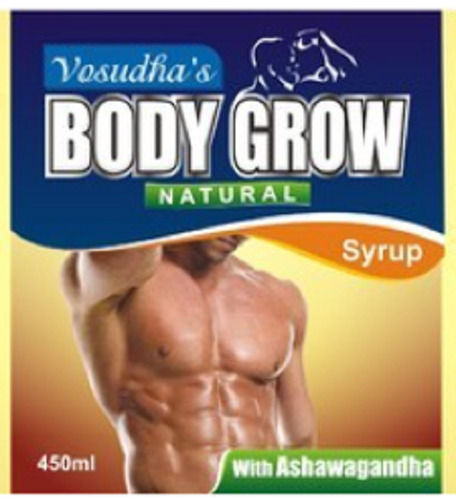 Body Growth Natural Herbal Syrup With Ashwagandha, 450 ml