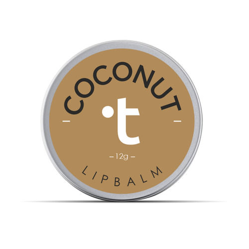 Coconut Oil Lip Balm For Hydration, Smoothness And Gloss, 12g