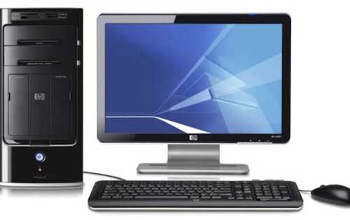 High Efficiency Electrical Desktop Computer With Cpu, Wired Keyboard and Optical Mouse 