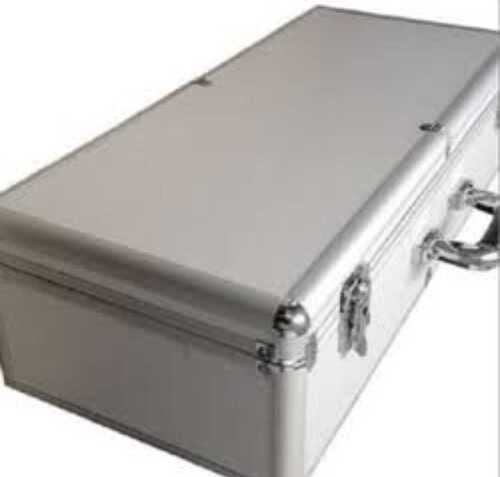 Corrosion Resistance Extra Large Handle Scratch Proof Long Durable Silver Aluminum Flight Case