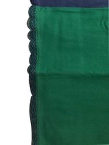 Ladies Comfortable Easily Washable Green Cotton Petticoat