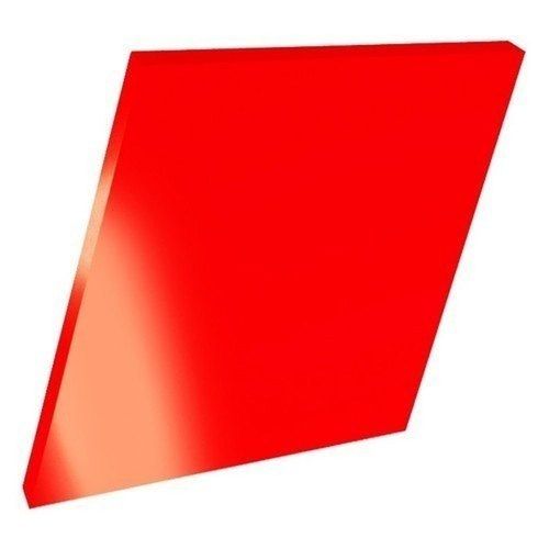 Red Acrylic Plastic Sheet  Density: 1.2 X 1000 Kilogram Per Cubic Meter (Kg/M3)