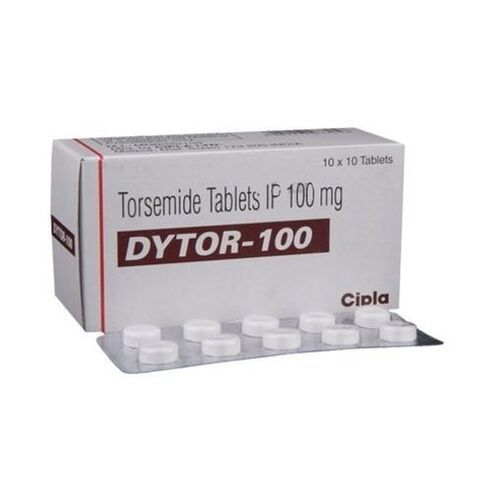 Torsemide Tablets Ip 100 Mg, 10 X 10 Tablets