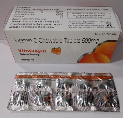 Vitamin C Chewable Tablets 500mg