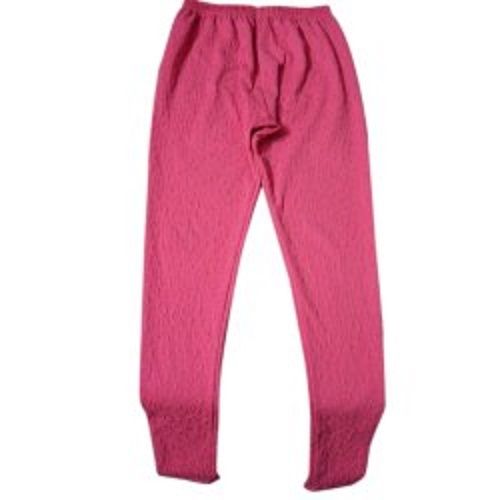 Red  Casual Wear Ladies Cotton Legging