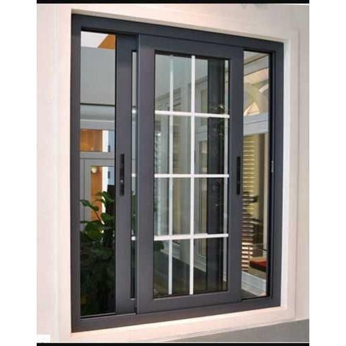 4 X 3 Feet Paint Coated And Rust Proof Aluminum Sliding Vertical Windows