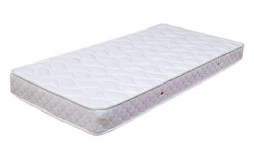 Back Support And Relaxation - Foam Double Mattress , Soft Thickness 3-6 mm, Light Weight and Breathable Design, Attractive White Finish