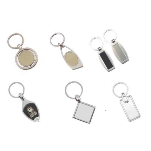 Easy To Use Strong And Elegant Multi Design Silver Metal Casting Key-Chain