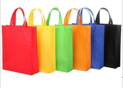 Environment Friendly Biodegradable Multicolor Plain Non Woven Carry Bag