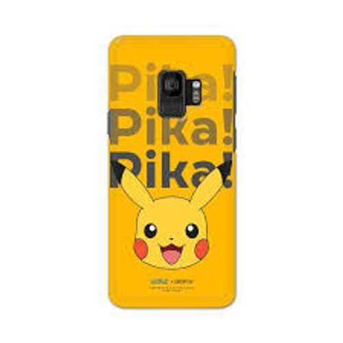 Made Of Sticker Design Official Pokemon Samsung Galaxy S9 Mobile Cover Case Body Material: Rubber