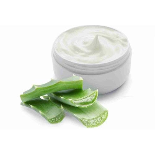 Organic Pure Aloe Vera Face Cream For Anti-Acne Skin And Dark Spot Reduction