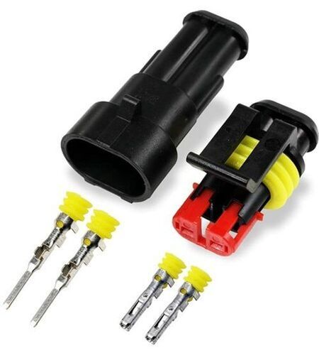 Black 1.5 Series Electrical Multi Sealed Connector Kit Terminals Te Connectivity Amp Supersea