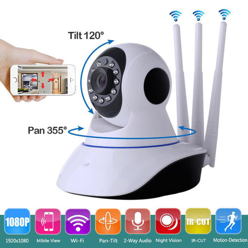 1920x1080 Pixel Ip Camera For Home, Office And Shop Security Purpose