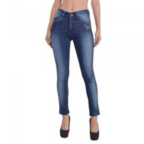 Comfortable Stretchable Ladies Fancy Denim Jeans For Party Wear And Casual Wear Age Group: >16 Years