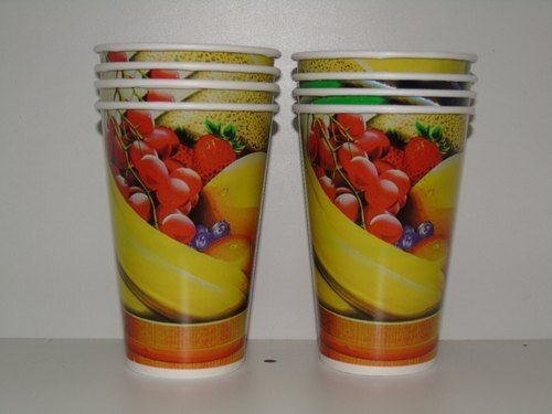 Paper Printed Disposable Juice Glasses, Use: Event and Party Supplies