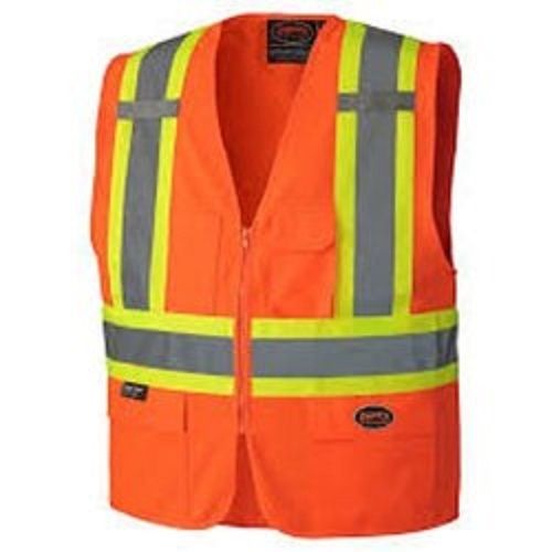 Nylon High Visibility Reflective Safety Jacket