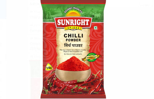 Pack Of 1 Kilogram Pure And Bended Dried Spicy Hot Taste Red Chilli Powder 