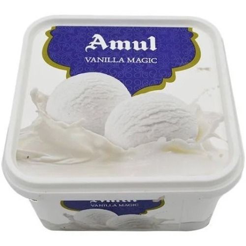 Pack Of 1 Liter Sweet And Delicious Vanilla Flavoured Amul Ice Cream