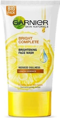 Pack Of 150 Gram Reduce Dullness Garnier Bright Complete Face Wash