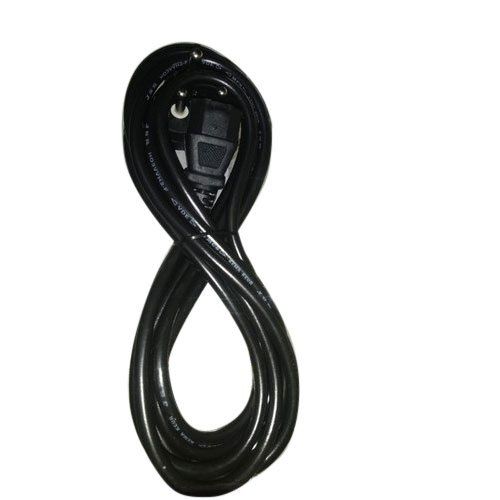 Black Pure Copper And Environmentally Friendly Two-Pin Power Cord Ac Power Cable