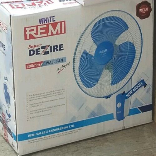 Remi White Wall Fan, Size: 16 Inches