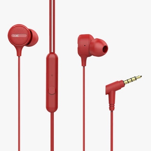 Red wired headphones new arrivals