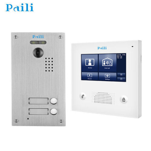 Security Alarm System Video Door Phone With Crack Free And Durable