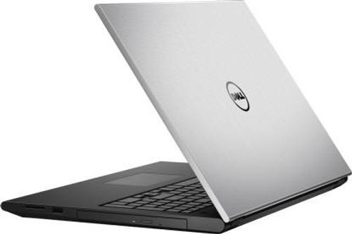 Silver Color 4th Generation Dell Laptop With 15.6 Inch Screen