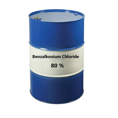 Benzalkonium Chloride Bkc 80 Boiling Point: 100 C