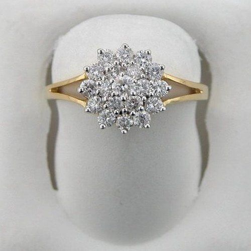 Solitaire ring with a 0.90 carat diamond in yellow gold - BAUNAT