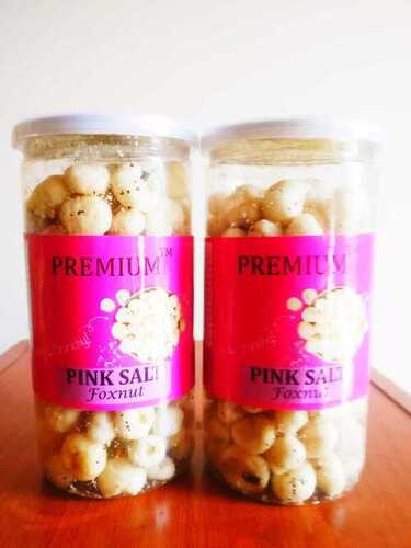 Dried Pink Salt Roasted Foxnut Or Makhana with Rich Nutrition Values