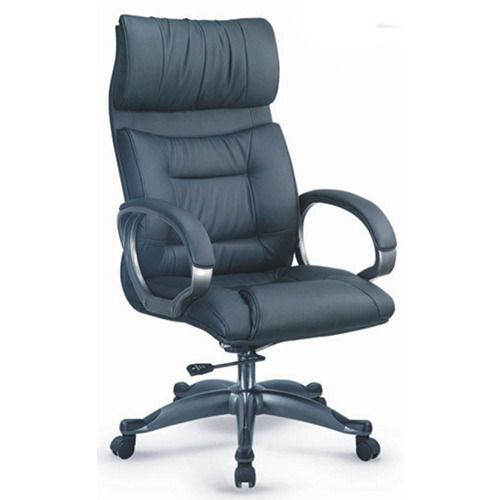 Leather and Plastic Body Adjustable Office Boss Chair