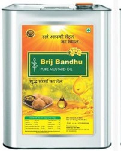 Low Cholesterol Brij Bandhu Pure Mustard Oil 15 Litre at Best Price in ...