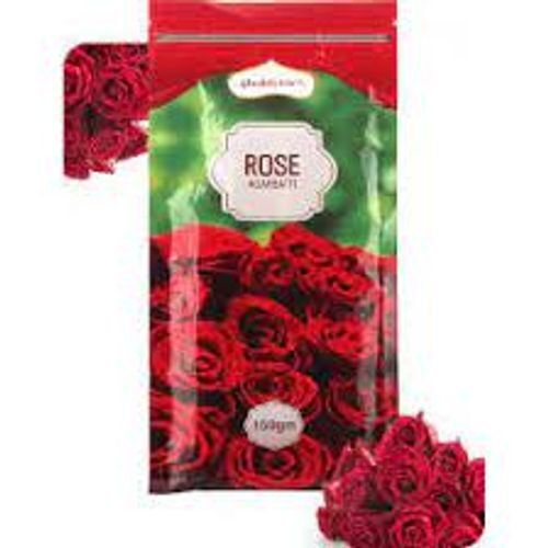 100% Natural Bamboo For Regular Use Beautiful Rose Fragrance Aromatic Incense Sticks Pack