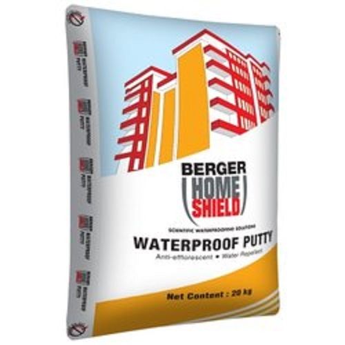 40 Kg Cement Berger Water Proof Wall Putty For Cracks Holes