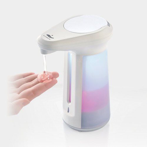 White Automatic Hand Sanitizer Dispenser