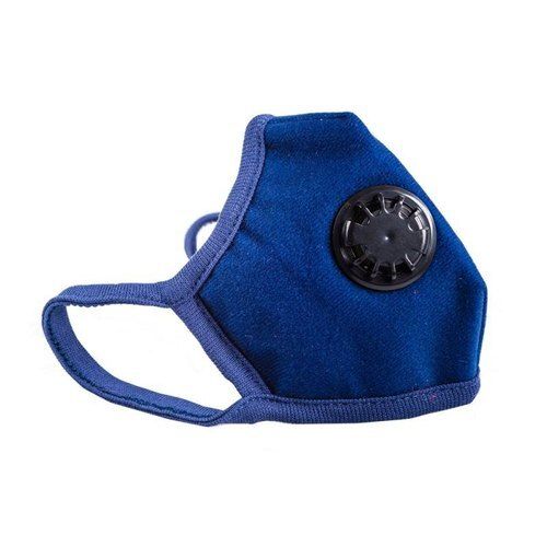 Comfortable Anti Bacterial Navy Blue Single Use Air Purifier Cotton Face Mask