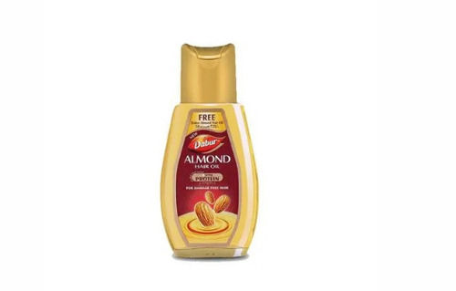 Dabur Almond 100% Pure And Natural Hair Oil For Hair Strengthening And Growth 