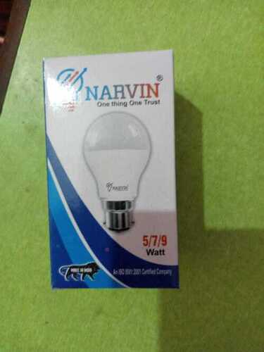 Organic Energy Efficient High Brightness Cool White Led Bulb 5/7/9 Watt